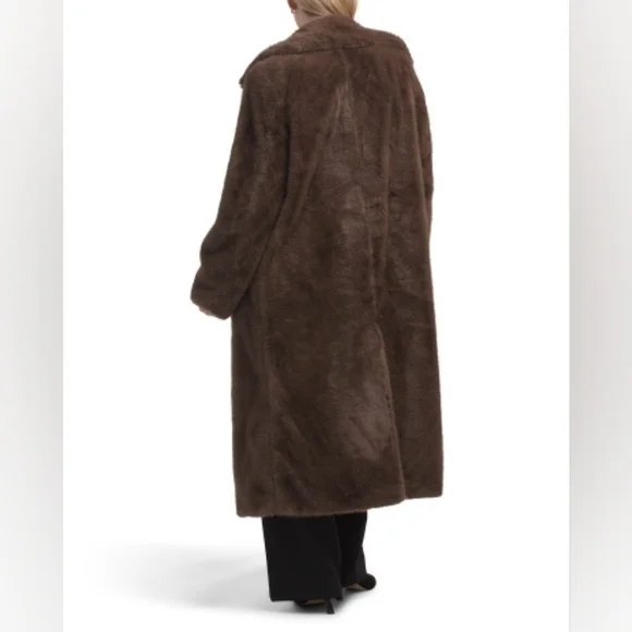 NWT Rebecca Minkoff Long Faux Fur Coat – Size M - Picture 2 of 16